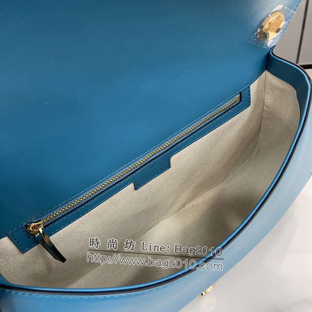 Gucci專櫃古馳最新款Blondie系列中號手提包磨砂原廠皮肩背女包 jh2112型號：815719